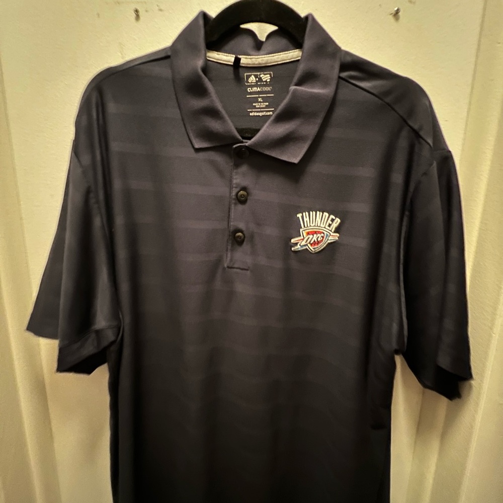 Adidas ClimaCool OKC Thunder XL Polo